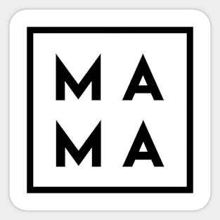Mama Square Sticker